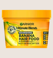 Garnier Ultimate Blends Hair Food, Banana 3-in-1 Dry Hair Mask Treatment 400ml