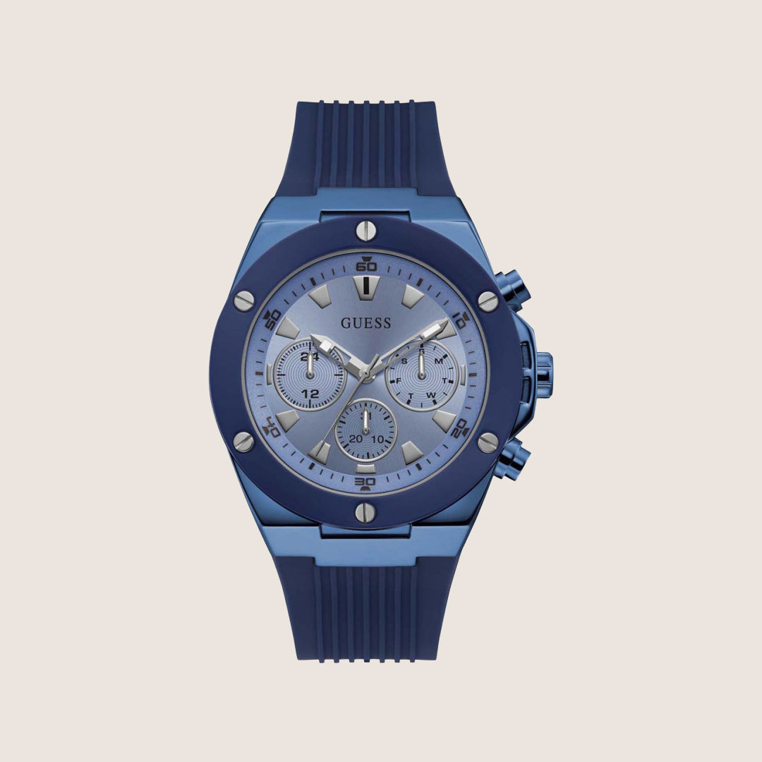 Guess Mens Sport Watch Blue Dial GW0057G3
