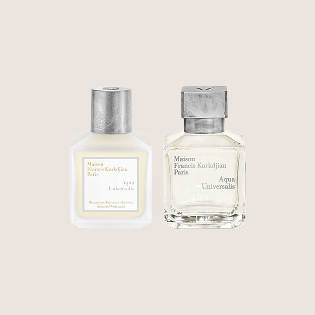 Maison Francis Kurkdjian Unisex Aqua Universalis Scented Hair Mist and Eau de Toilette Fresh Duo Set