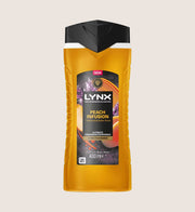 Lynx Fine Fragrance Peach Infusion Premium Body Wash Juicy Peach & Patchouli 400ml