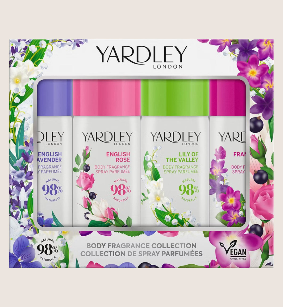 Yardley London Modern Classic Body Fragrance Collection Fragrance Gift Set For Her