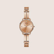 Guess Women's Bellini Watch Crystals-Set Rose Gold Dial GW0022L3