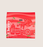 Sence Collection Cherry Body Care 4 Piece Bath & Body Gift Set For Her