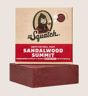 Dr Squatch Sandalwood Summit Soap Bar Sandalwood Extract & Pumice 141g