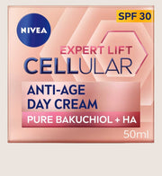 NIVEA Cellular Expert Lift Pure Bakuchiol + HA Anti-Age Day Cream SPF30 50ml