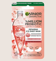 Garnier Probiotic Fractions Repairing & Illuminating Eye Sheet Mask With Probiotic Fractions 6g