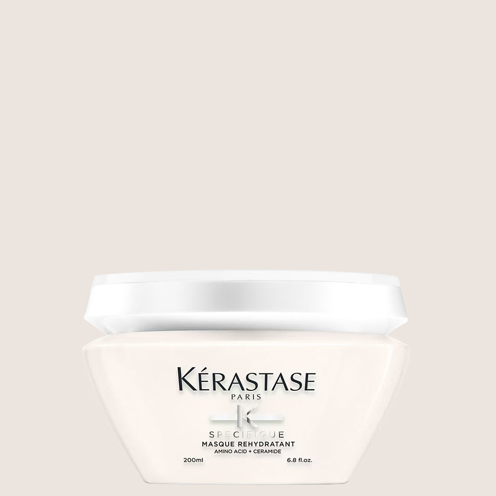 Kérastase Specifique, Intense Hydrating Care Hair Mask, For Dry Hair, With Amino Acid & Ceramide, Masque Réhydratant, Hydrating Formula 200ml
