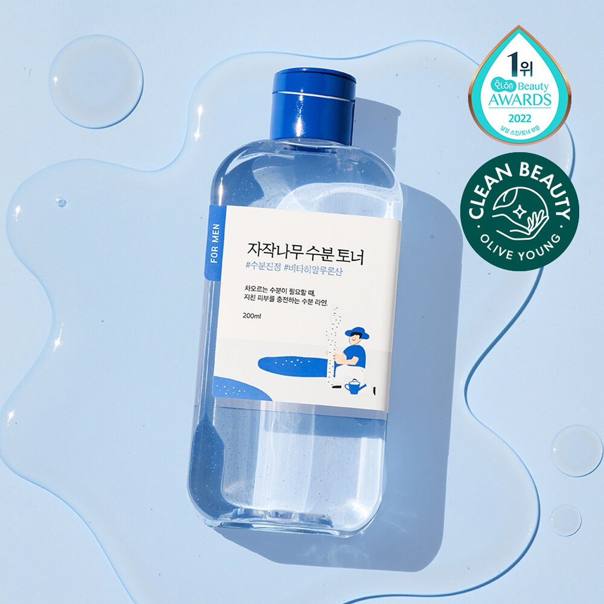 ROUND LAB FOR MEN BIRCH JUICE MOISTURIZING TONER 200ML