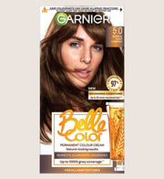 Garnier Belle Color 5 Natural Brown Permanent Hair Dye