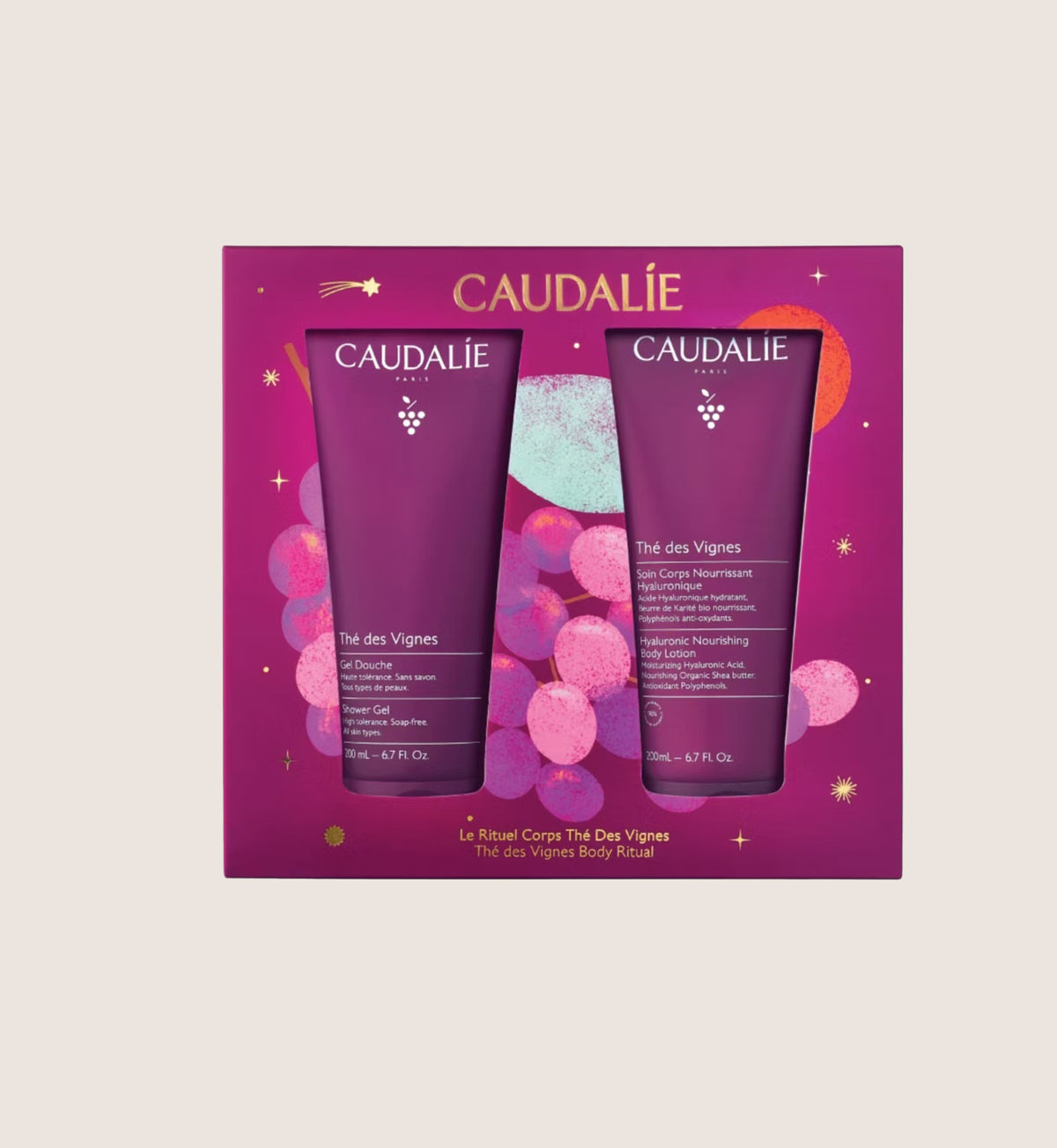 Caudalie Thé des Vignes Body Care Duo Bath & Body Gift Set For Her