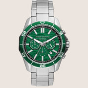 Armani Exchange Mens Sport Watch Silver Stainless Steel Bracelet AX1957