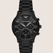 Emporio Armani Mens Watch Black Stainless Steel Bracelet AR11349