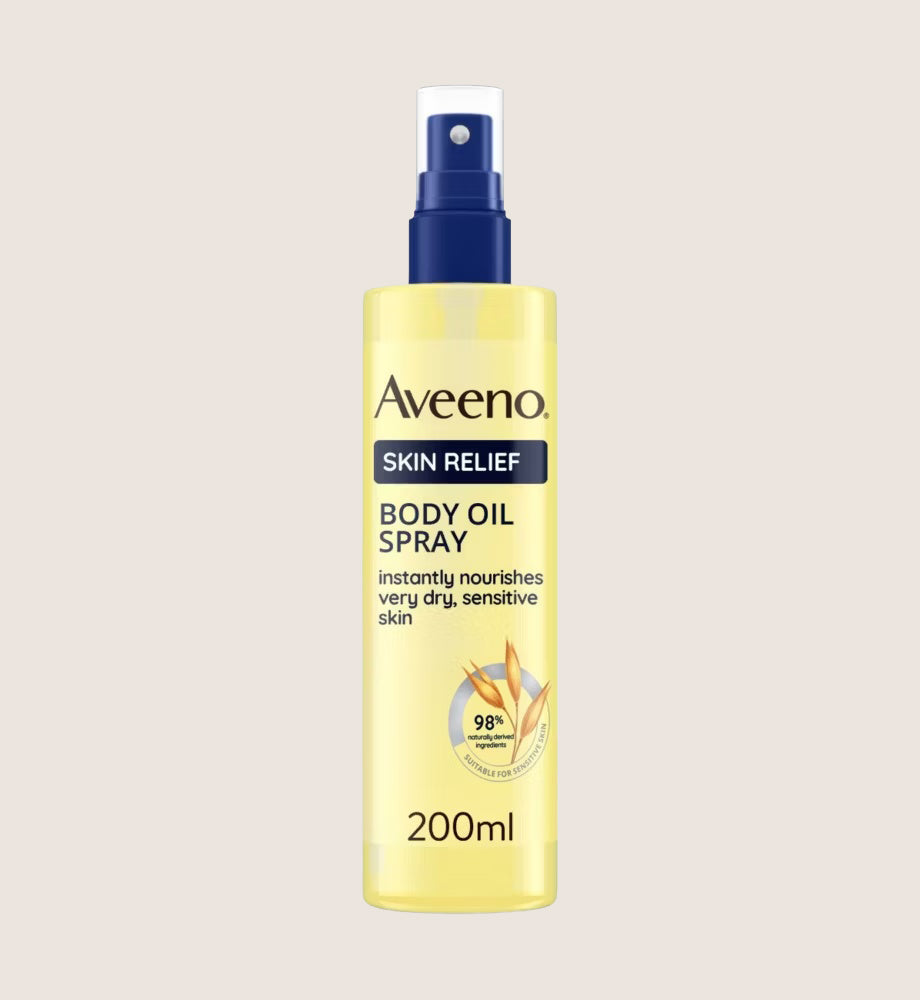 Aveeno Skin Relief Body Oil Spray Fast-Absorbing Nourishment 200ml