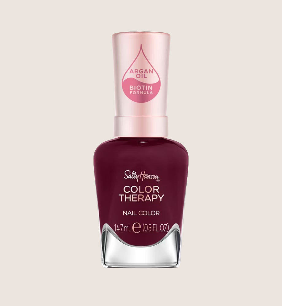 Sally Hansen Colour Therapy Nail Polish Rise and Wine 14.7ml