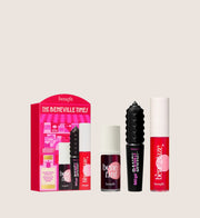 Benefit The Beneville Times Benetint Lip Tint Limited Edition Beneglaze Lip Gloss & Mascara Beauty Gift Set For Her