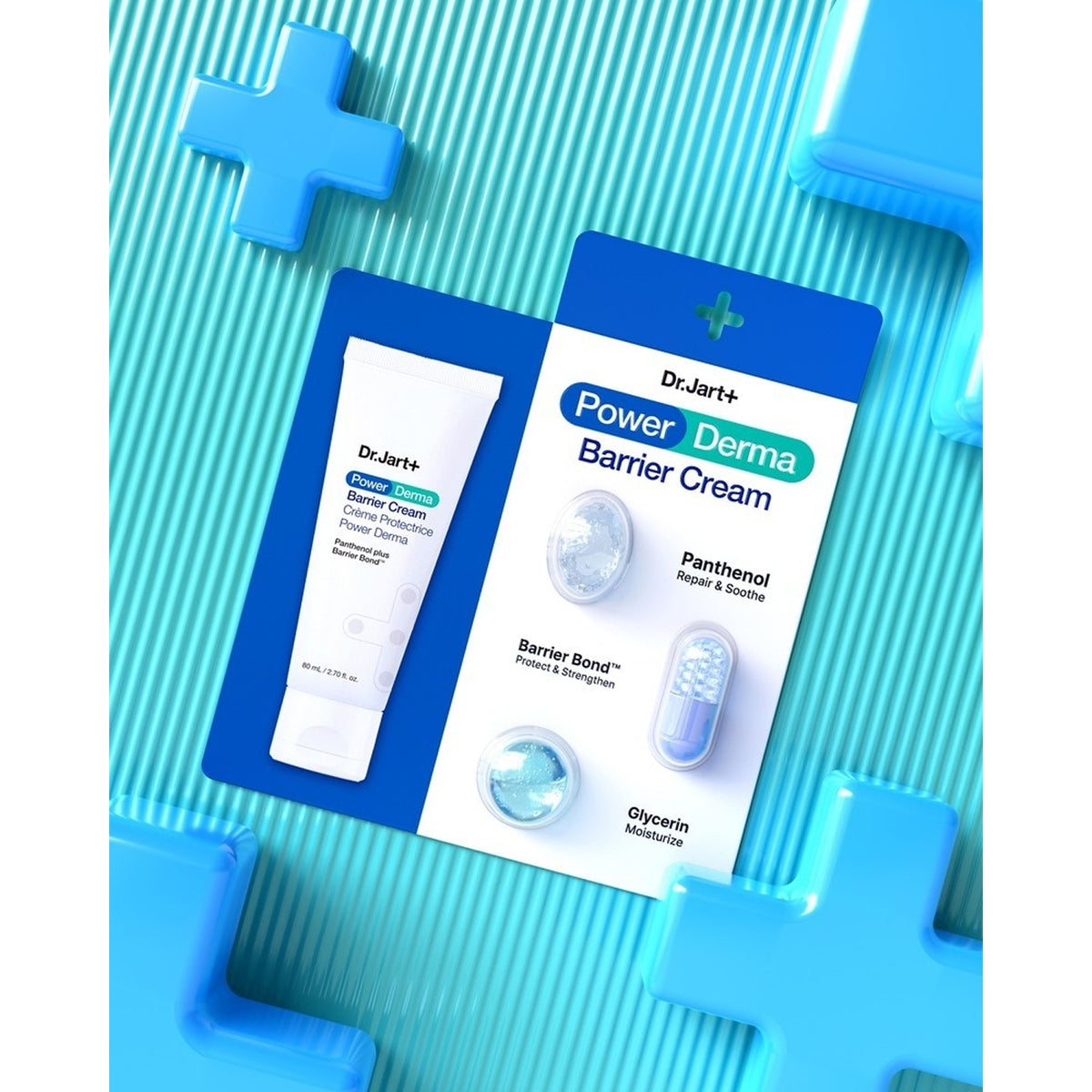 Dr.Jart+ Power Derma Barrier Cream Set (+7ml+Tin Case)