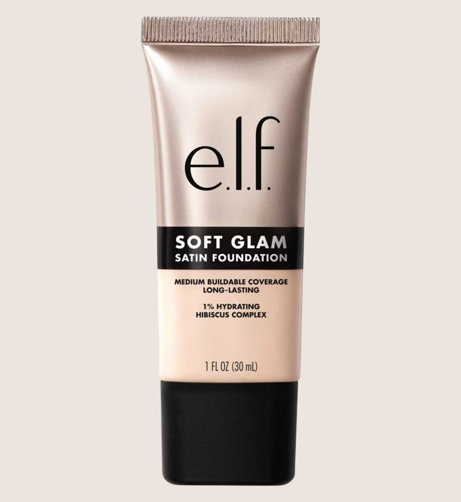 e.l.f. Soft Glam Satin Foundation Buildable Coverage