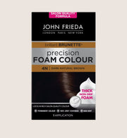John Frieda Precision Foam Colour 4N Dark Natural Brown Color Care 130ml