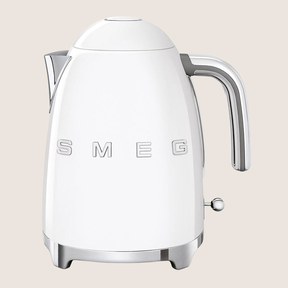 SMEG KLF03WHUK Jug Kettle with Premium White Finish 1.7L - White