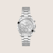 Guess Women's Silver Dial Watch Silver Dial GW0314L1