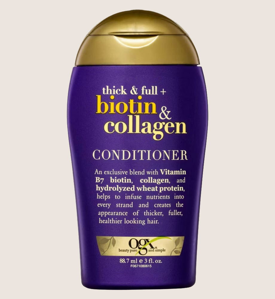 OGX Thick & Full + Biotin & Collagen Travel Size Volumising Conditioner 88.7ml