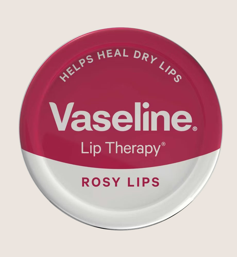 Vaseline Lip Therapy Rosy Lips Tinted Moisture Lip Balm Tin 20g