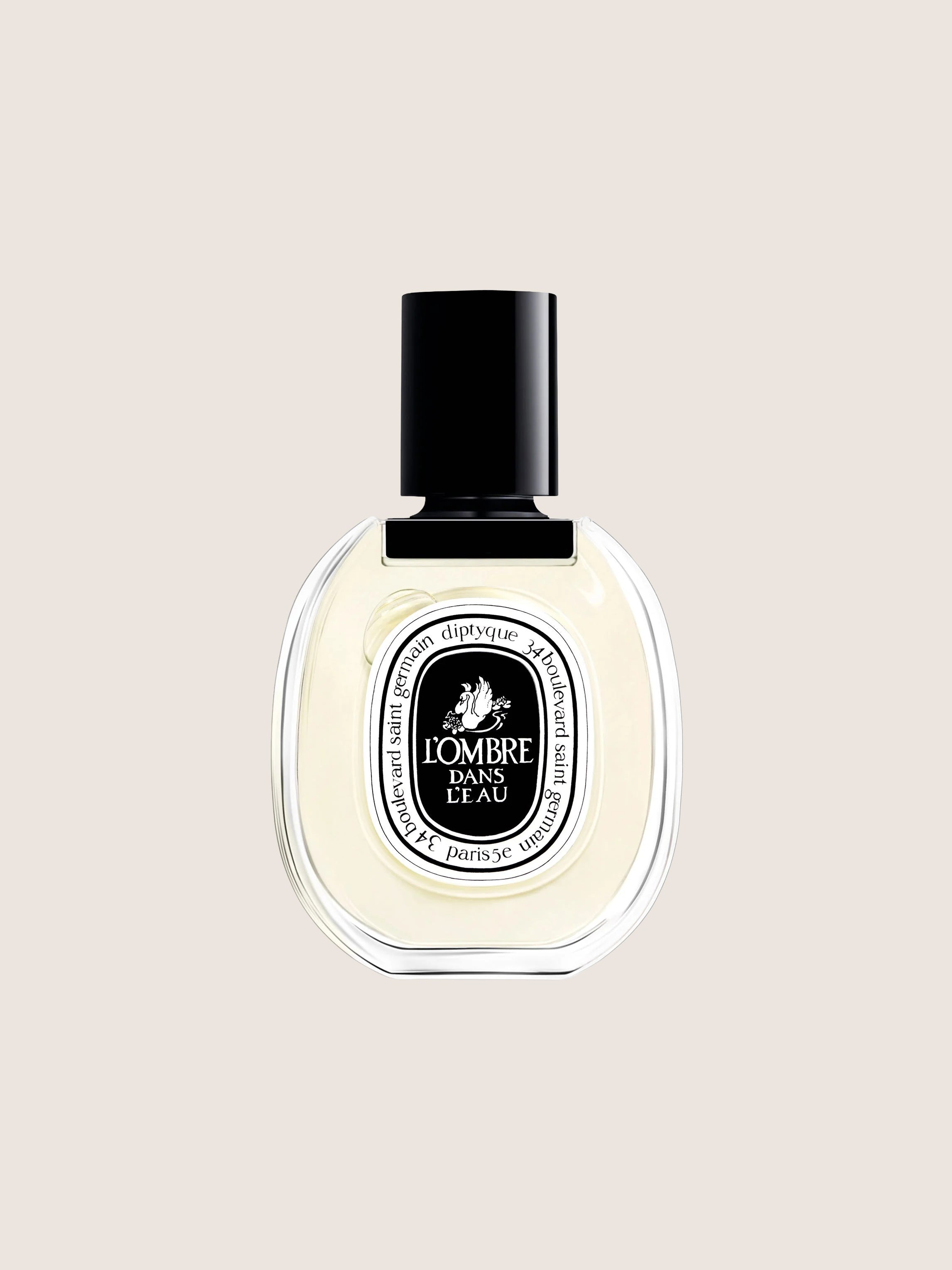 Diptyque Unisex L'Ombre dans l'Eau Eau de Toilette | Blackcurrant Bud, Rose & Green Petitgrain