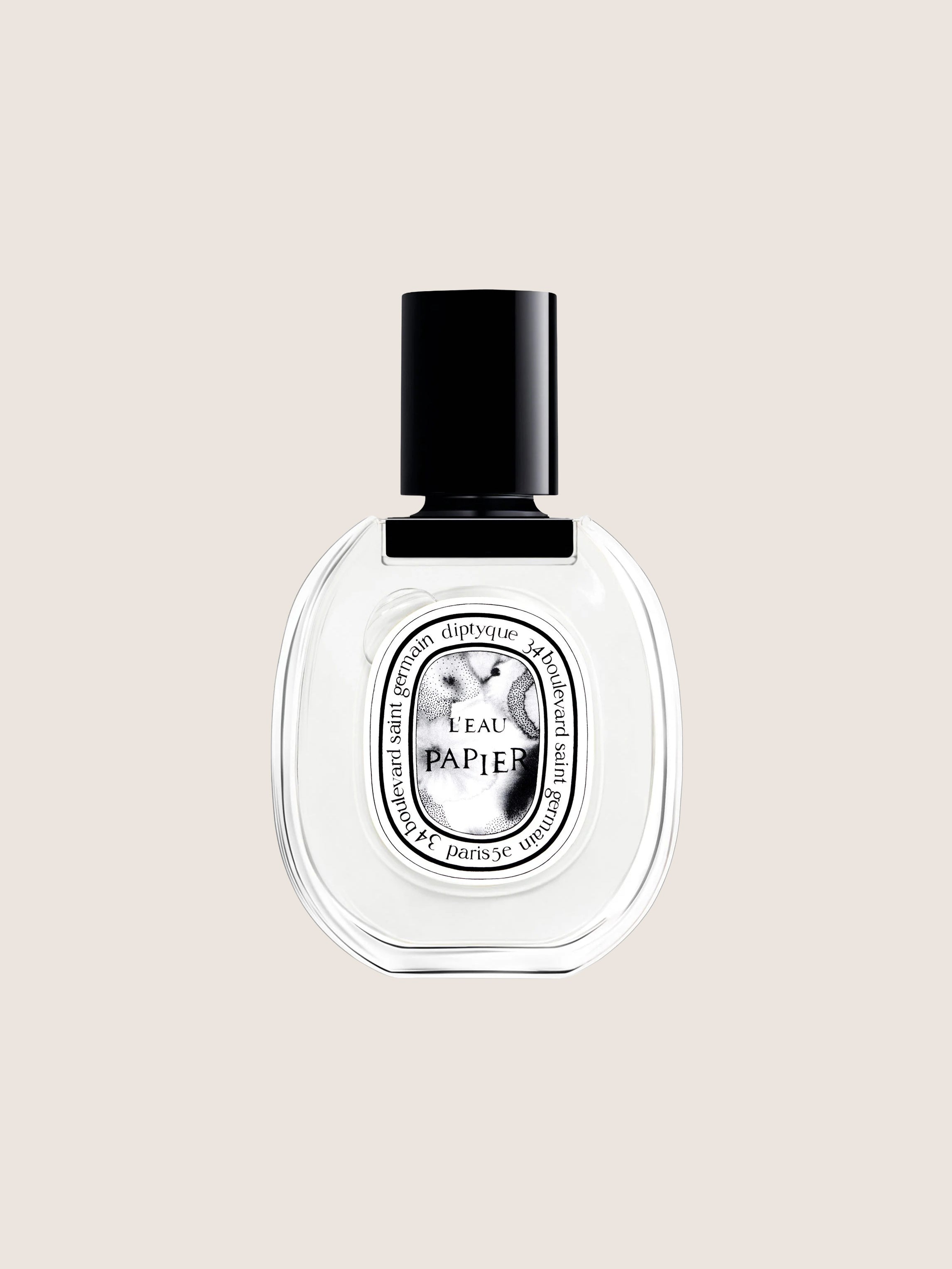 Diptyque Unisex L'Eau Papier Eau de Toilette | White Musk, Mimosa & Rice Steam Accord