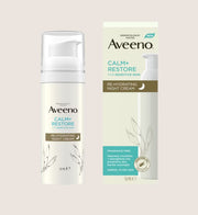 Aveeno Face Calm and Restore Re-Hydrating Night Cream Overnight Repair 50ml