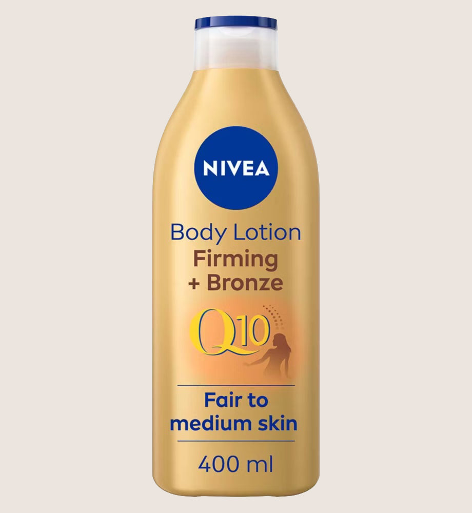 NIVEA Q10 Gradual Tan Body Moisturiser Fair to Medium With Q10 400ml