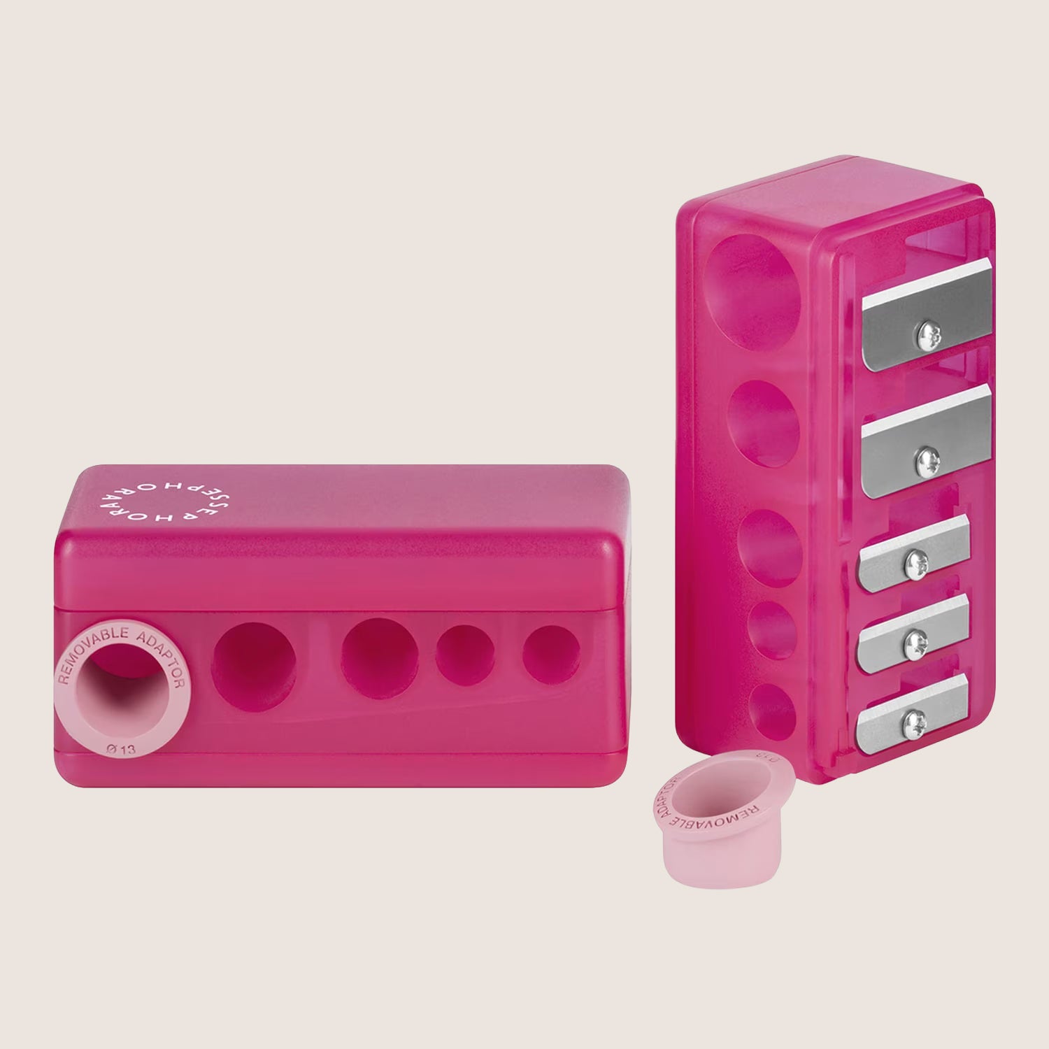 Sephora Collection 6-In-1 Pencil Sharpener Multi-Size Universal Makeup Sharpener