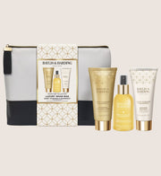 Baylis & Harding Sweet Mandarin & Grapefruit Luxury Wash Bag Bath & Body Gift Set For Her