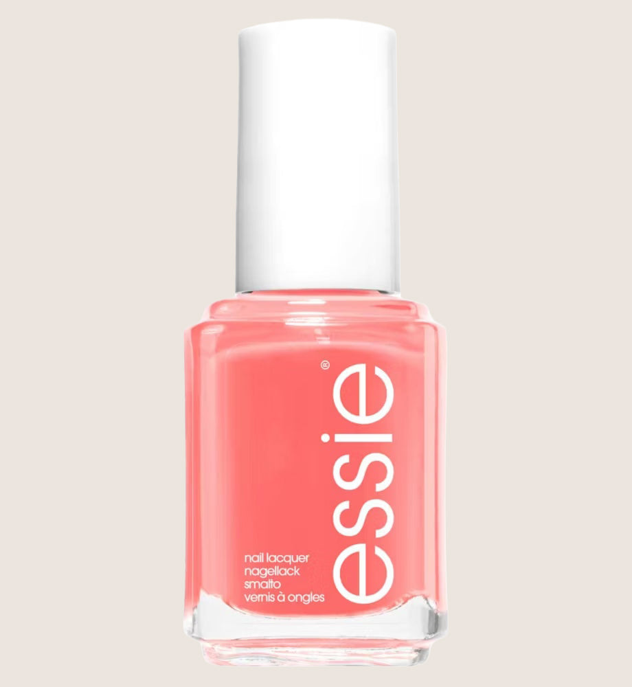 Essie Nail Polish 74 Tart Deco Coral Orange Colour, Original High Shine and High Coverage Nail Polish Premium Quality 13.5 ml