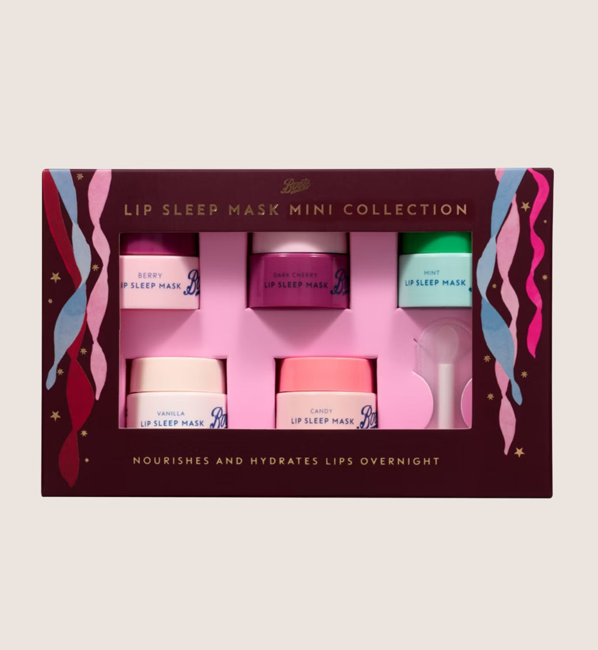 Boots Lip Sleep Mask Mini Collection Beauty Gift Set For Her