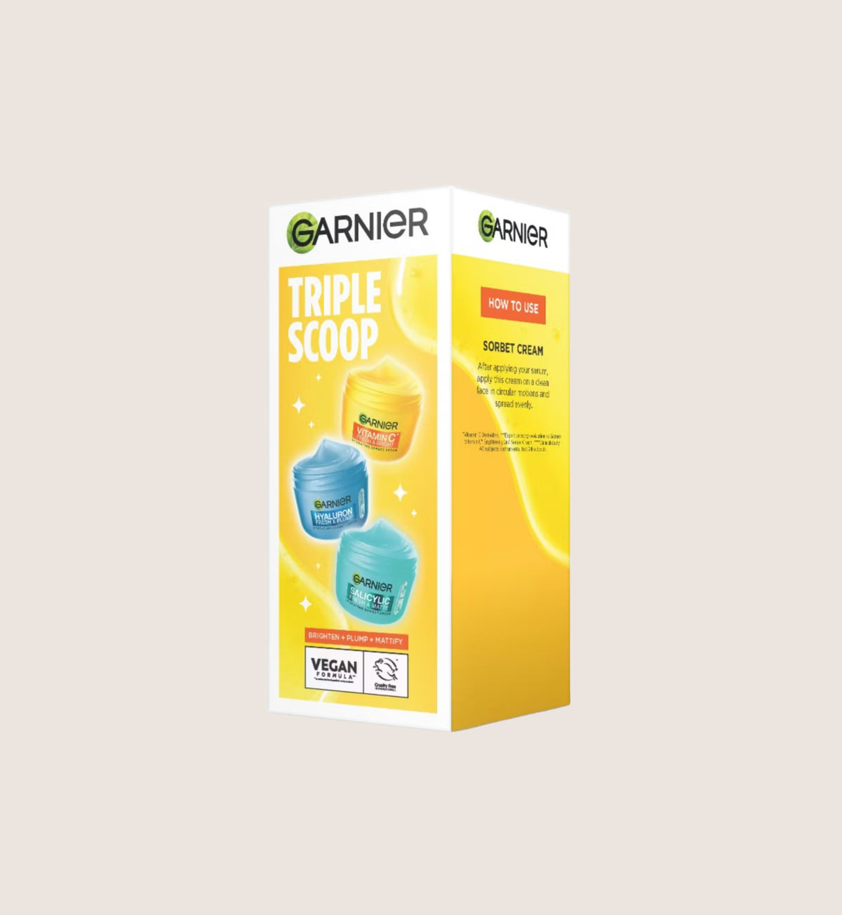Garnier Triple Scoop Skincare Gift Set For Her