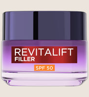L'Oréal Paris Revitalift Filler Deep Replumping Anti-Ageing SPF 50 50ml