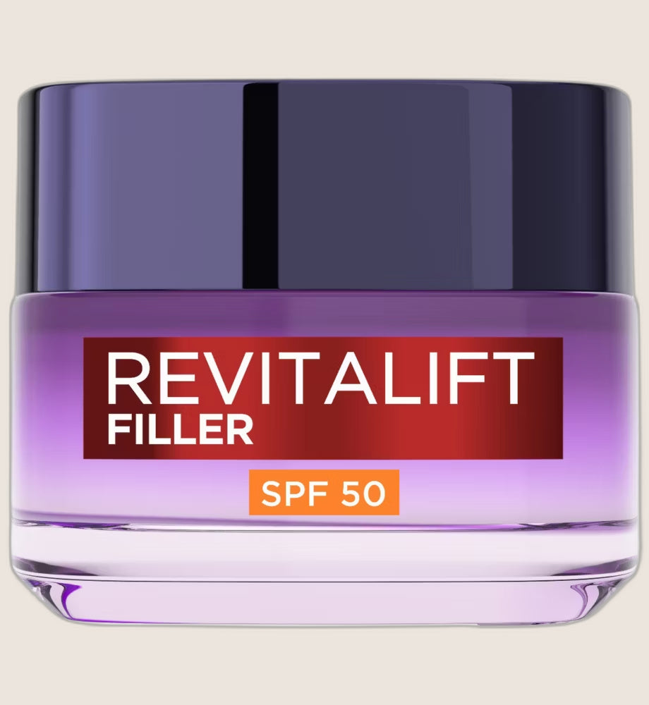 L'Oréal Paris Revitalift Filler Deep Replumping Anti-Ageing SPF 50 50ml