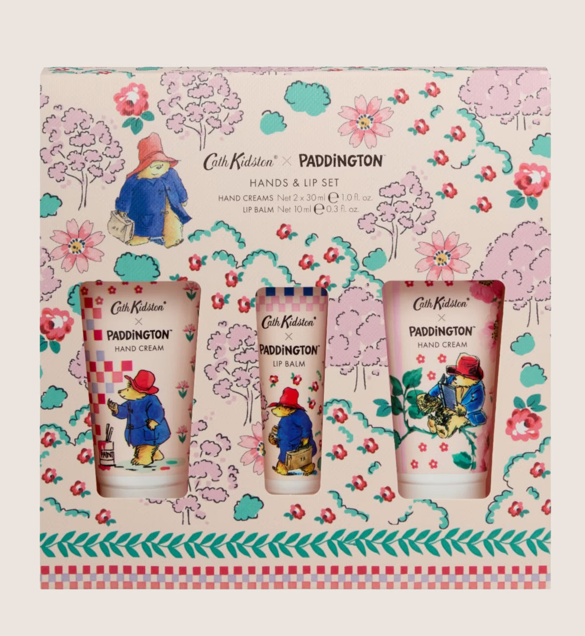 Cath Kidston x Paddington Hands & Lip Set Bath & Body Gift Set For Her