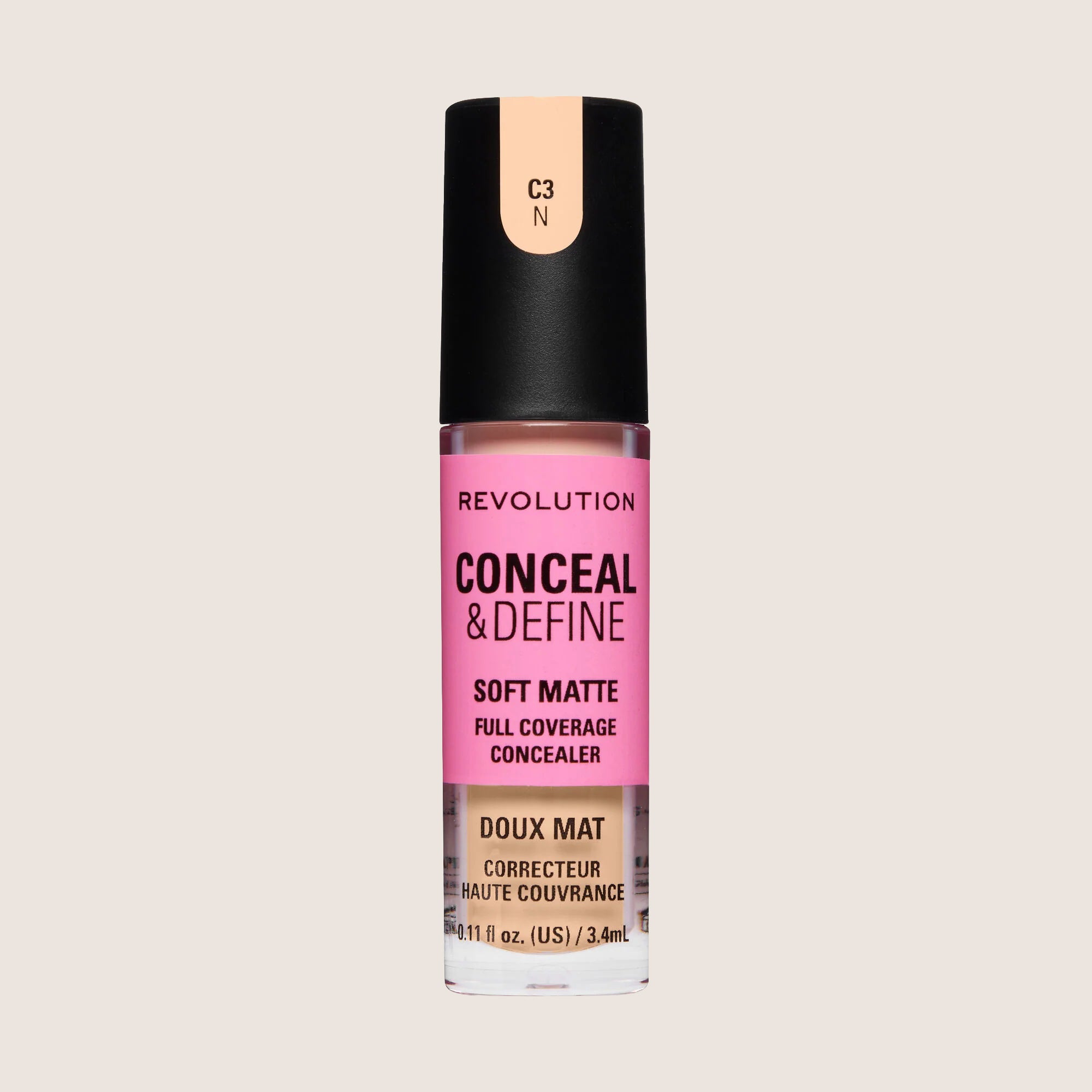 Revolution Conceal and Define Full Coverage Concealer Full Coverage