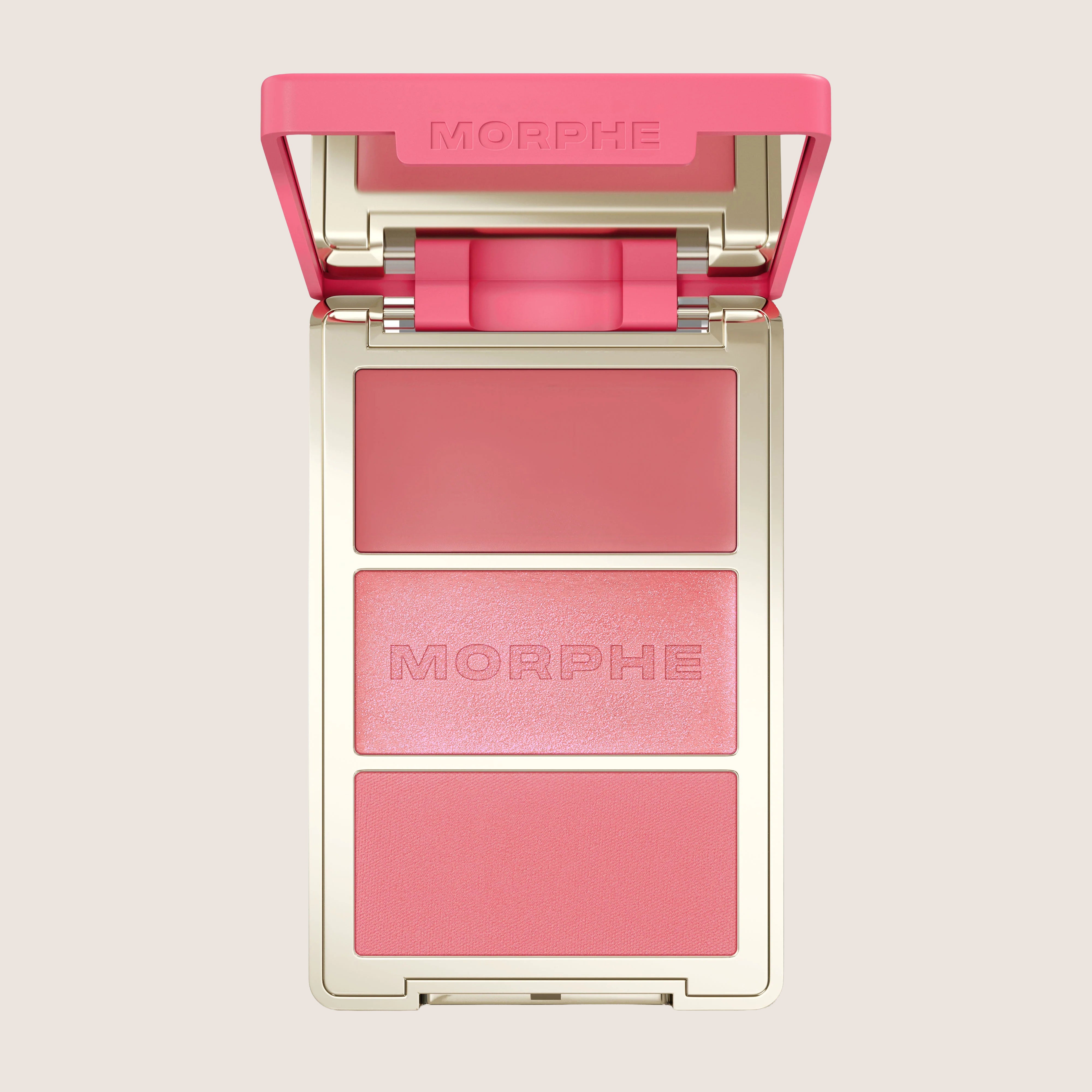 Morphe Cheek Thrills Multi-Finish Face Trio Premium Formula