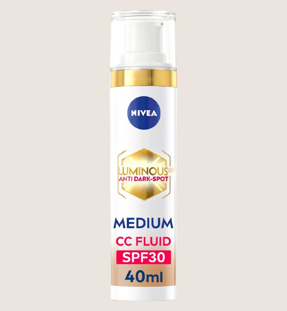 NIVEA Luminous630 CC Face Fluid 3in1 Medium SPF30 40ml