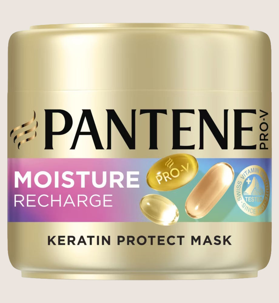 Pantene Pro-V Moisture Recharge Keratin Protect Hair Mask for Extremely Dry Hair 300ml
