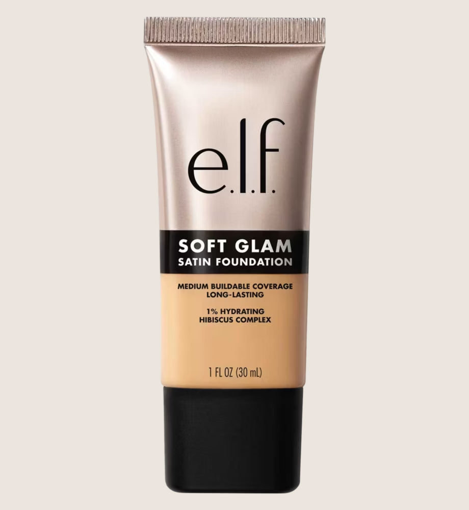 e.l.f. Soft Glam Satin Foundation Buildable Coverage