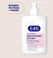 E45 Emollient Hand and Body Wash Cream 250ml