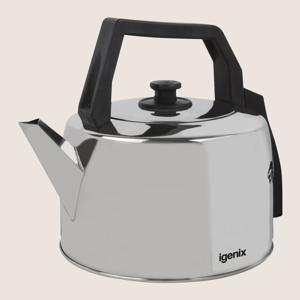 IGENIX IG4350 Traditional Kettle with Stainless Steel Body 1.7L - Stainless Steel