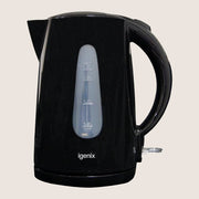IGENIX IG7205 Jug Kettle with Fast Boil Element 1.7L - Black