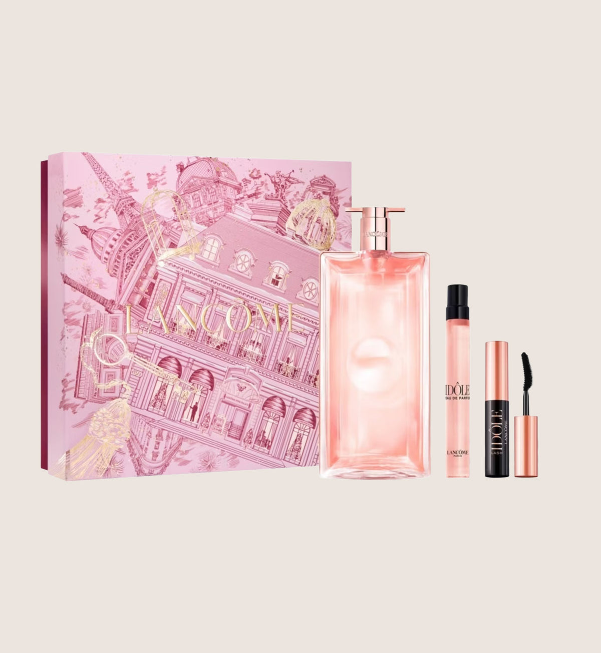 Lancôme Idôle Eau De Parfum 100ml And Lash Idôle Mascara Fragrance Fragrance Gift Set For Her
