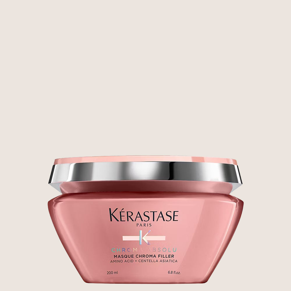 Kérastase Chroma Absolu, Deep-Filling Hair Mask, For Colour Treated Hair With Lactic Acid, Masque Chroma Filler, Deep Nourishment Mask 200ml