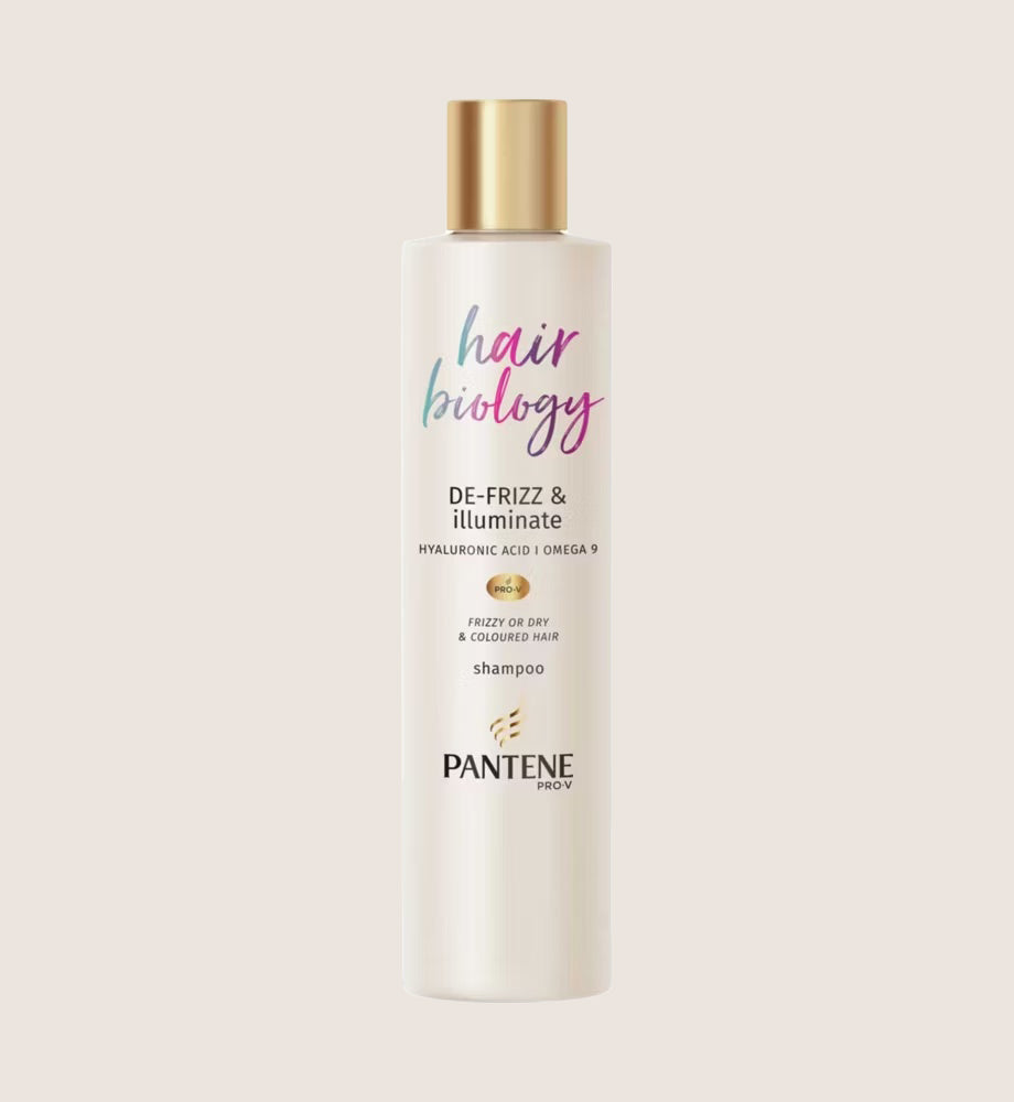 Pantene Hair Biology Shampoo De-frizz & Illuminate 250ml