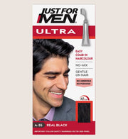 Just For Men AutoStop Hair Dye Real Black A-55 Air-Activated Colour